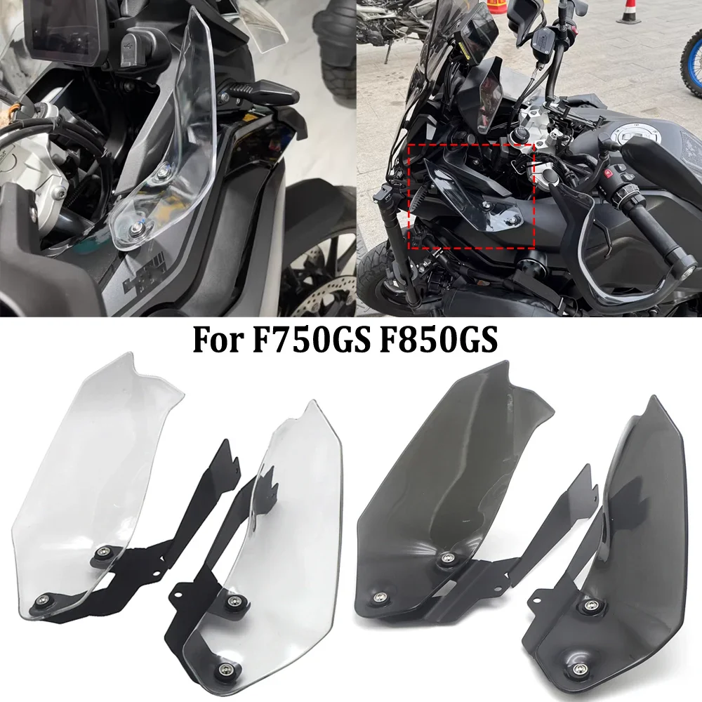 Wind Deflector Pair Windshield Handguard Cover Side Panels For BMW F750GS F850GS F750 F850 GS F 750 850 GS 2018- 2021 2022 2023