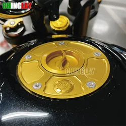 For Kawasaki Z900RS/CAFE 2018-2025 Aluminium tank plug Quick action Fuel Tank Cap Ninja H2/H2r Aluminium tank plug Quick action