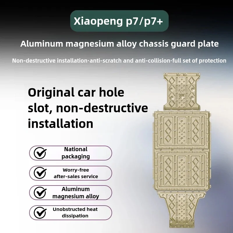 

Xpeng P7 2022-25 Engine Guards Engine Protector Engineguard Car Engine Skid Plate Bash Frame Guard Engine Cover Protection