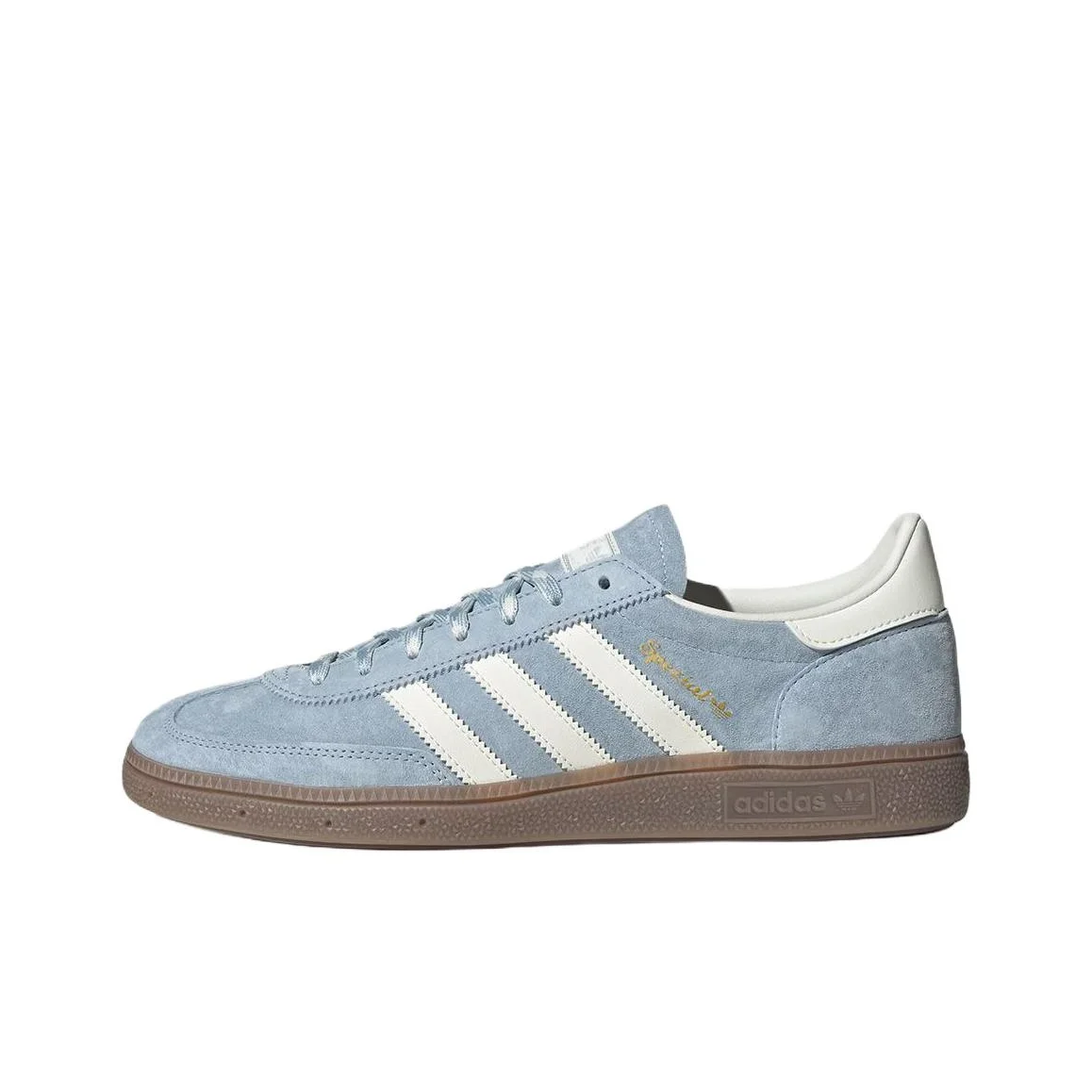 Adidas Originals HANDBALL SPEZIAL Synthetic Leather, Leather Low top Skateboard Shoes Unisex Blue White KI5933