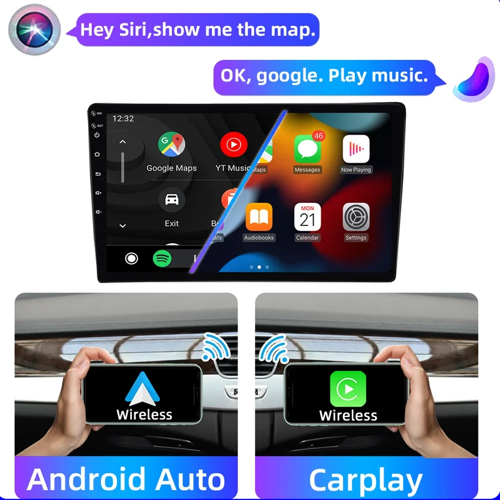 Car Multimedia Player For Toyota Camry 8 70 2017 - 2019 Auto Radio 7862 Android13 GPS Navigation High-performance CPU 5G WIFI BT