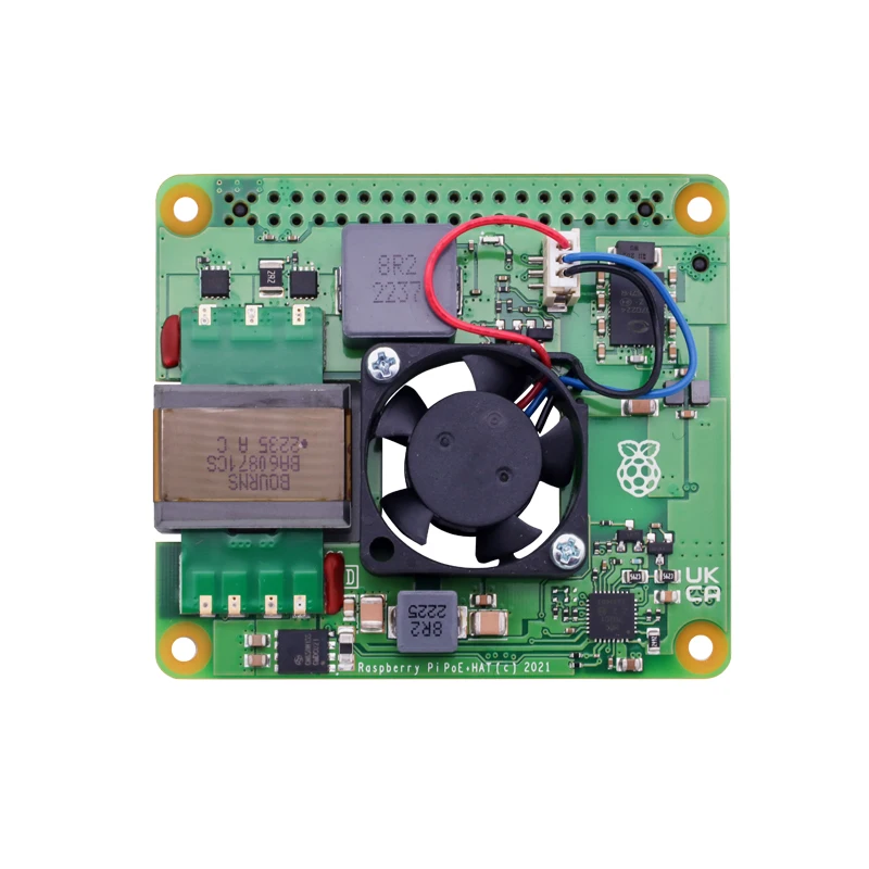 Official Raspberry Pi PoE+ HAT Powers A Raspberry Pi 4 &  Pi 3 B+ Via An Ethernet Cable