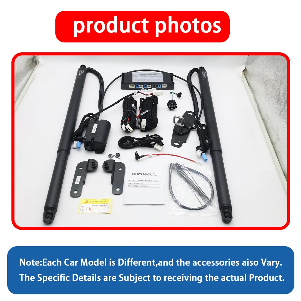 لجاكوار I-Pace I Pace 2018 ~ 2024 نظام مساعدة الرفع للباب الخلفي يعمل بالطاقة الأوتوماتيكية #6