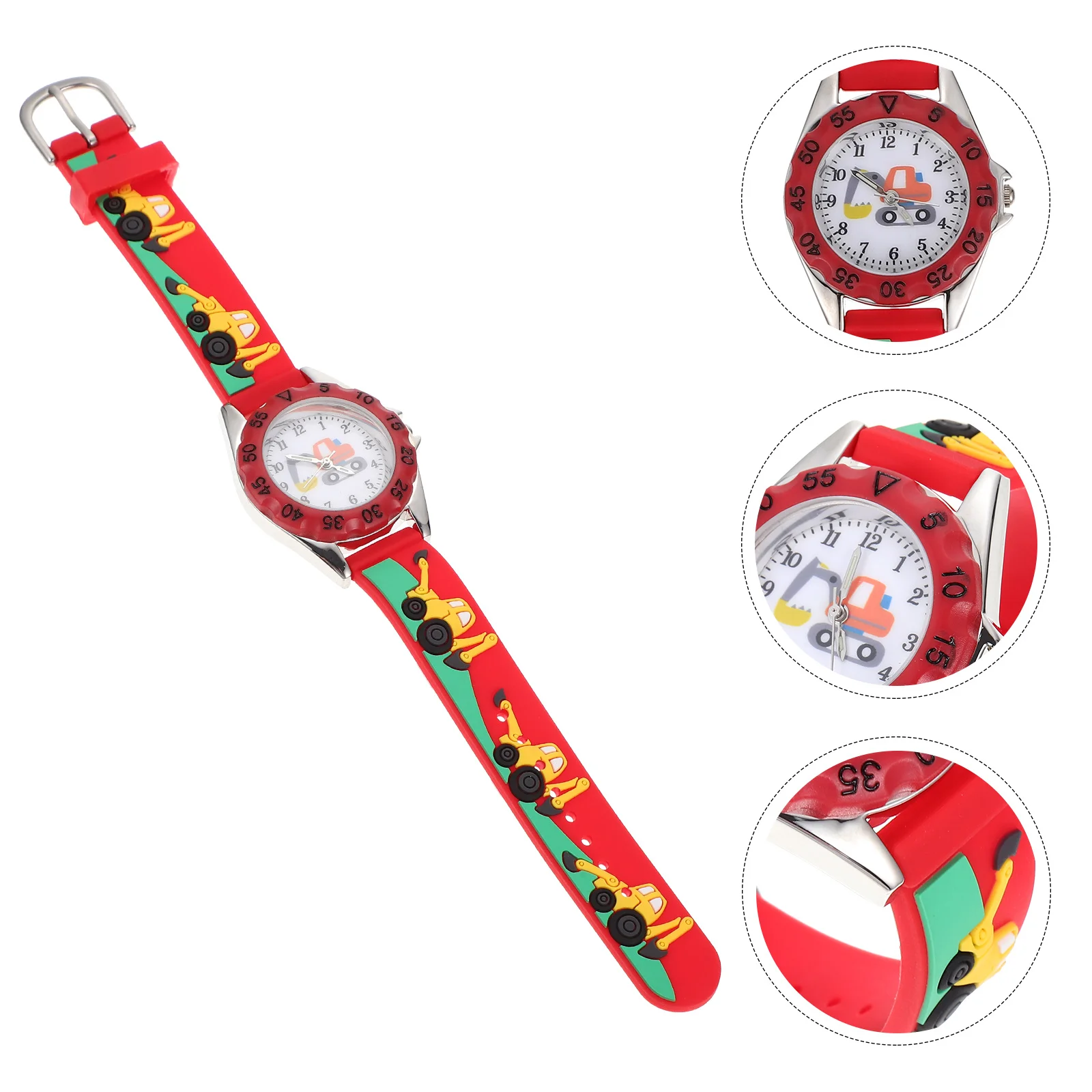 

Digital Kids Wristwatch High Quality Materials Safe for Daily Use Adorable Cartoon Style Adjustable Strap Perfect for Growing
