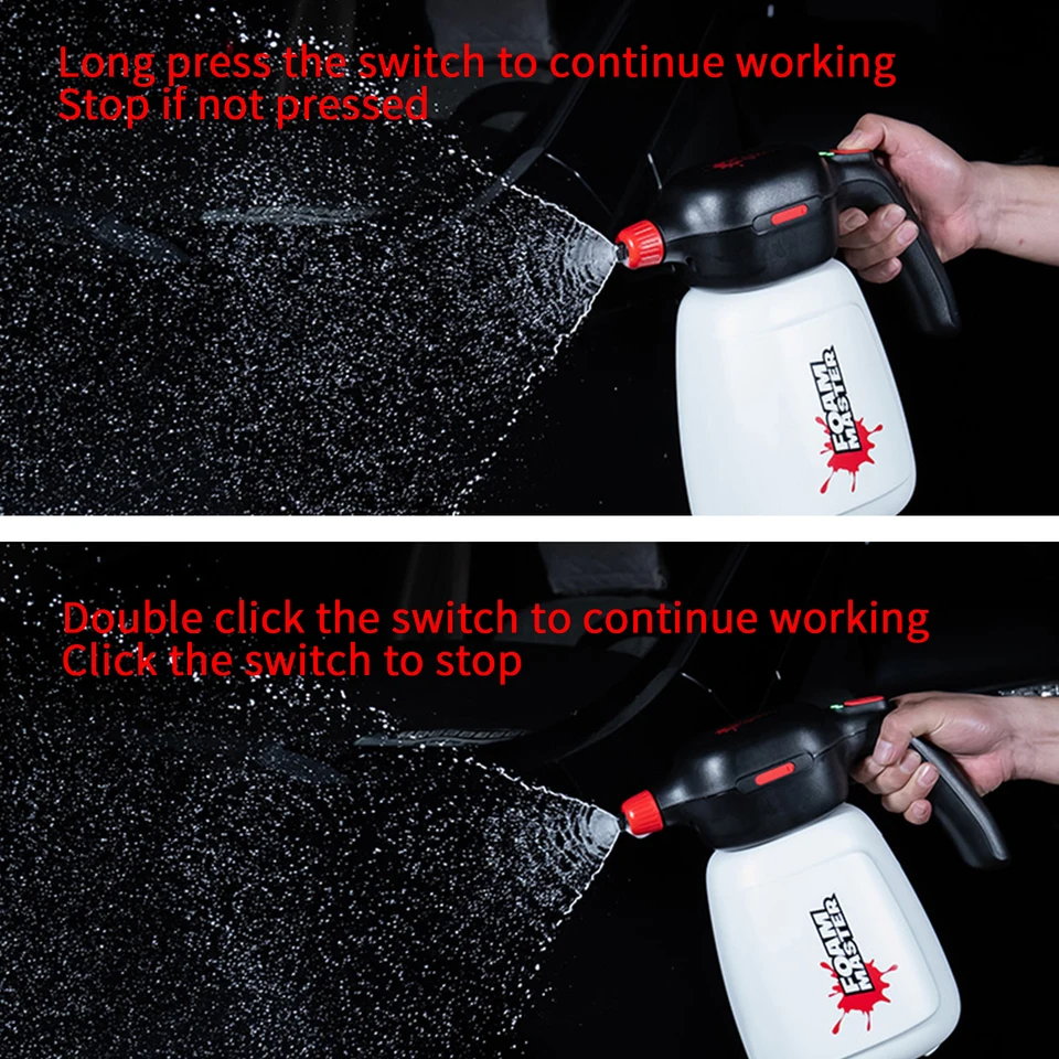 Electric Foam Sprayer Battery Powered for Car Wash FoamCannon