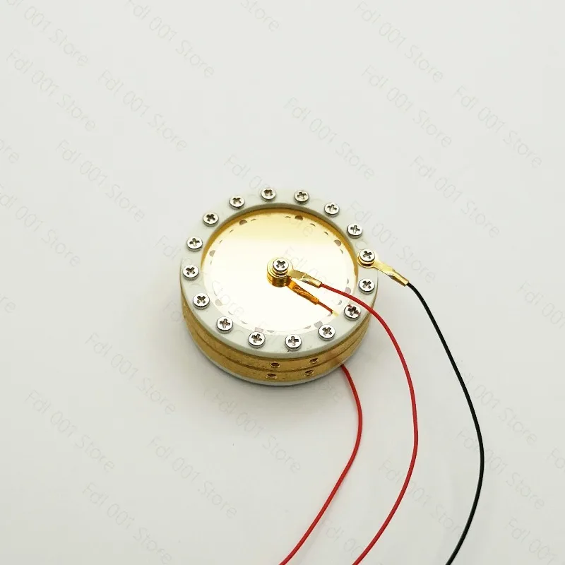 34mm Gold Plated Condenser Mic Capsule High Fidelity for Recording Streaming