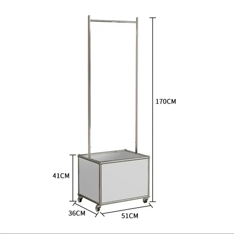 GZ-26 removable hanger bedroom floor coat rack multifunctional clothes storage rack