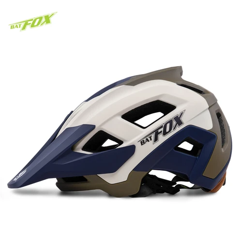 Imagen 2 del producto BATFOX 2025 MTB casco Speedframe Pro bicicleta de montaña casco de ciclismo 21 ventilación multicolor transpirable cascos de bicicleta jóvenes adultos