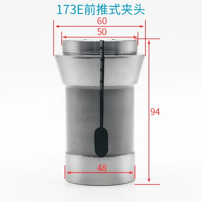 

1PC 173E Collet Round hole 3-42mm DIN 6343 CNC Lathe Machine Fitting Chuck Collet 42 Type E173 Spring Steel Forward Push Collet