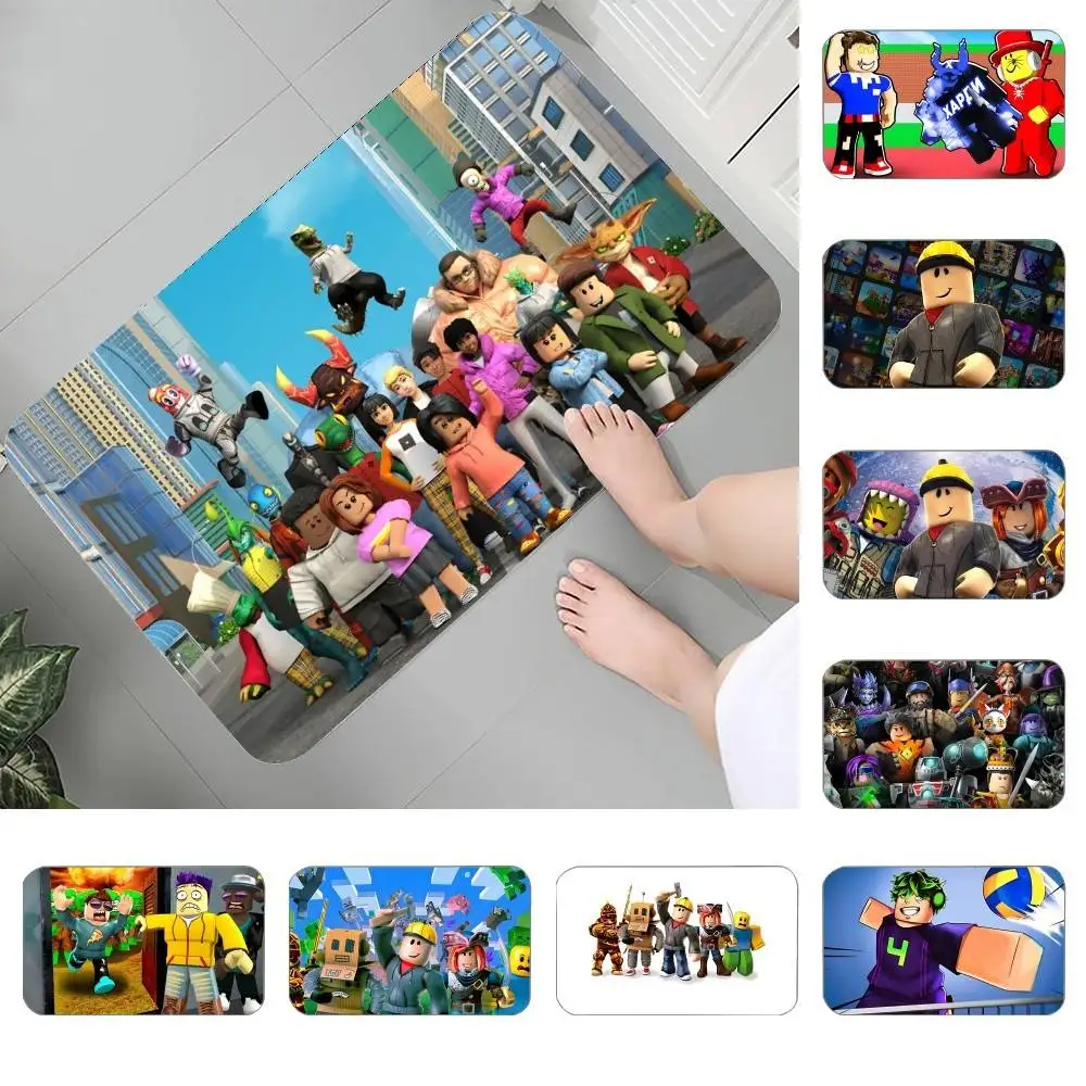 

Game Cool G-Roblox-S Carpet For Living Room Sofa Decor Modern Rug Floor Mat For Men Bedroom Durable Area Rugs