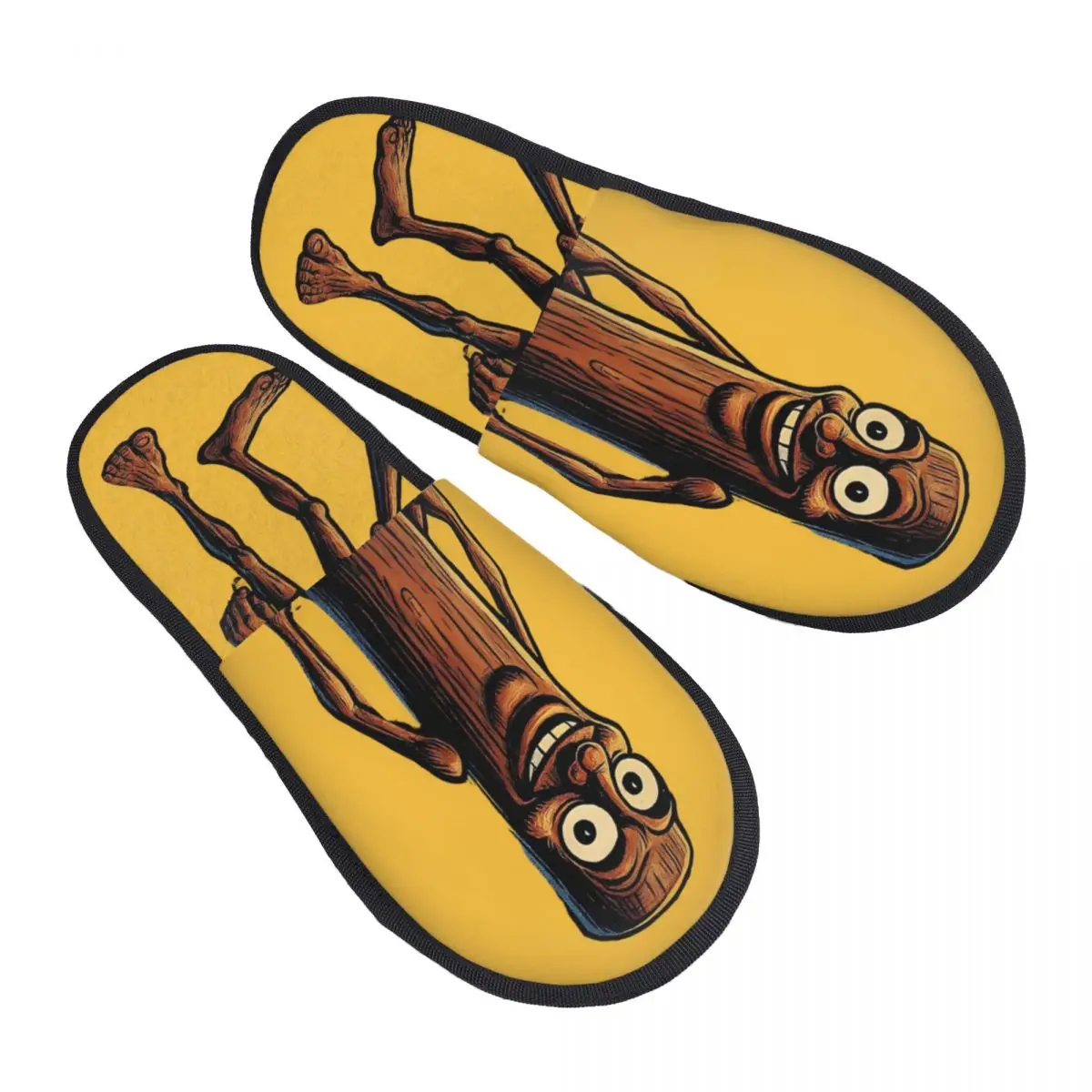 Custom Italian Brainrot Guest Slippers for Spa Women Animals Cartoon House Slipper