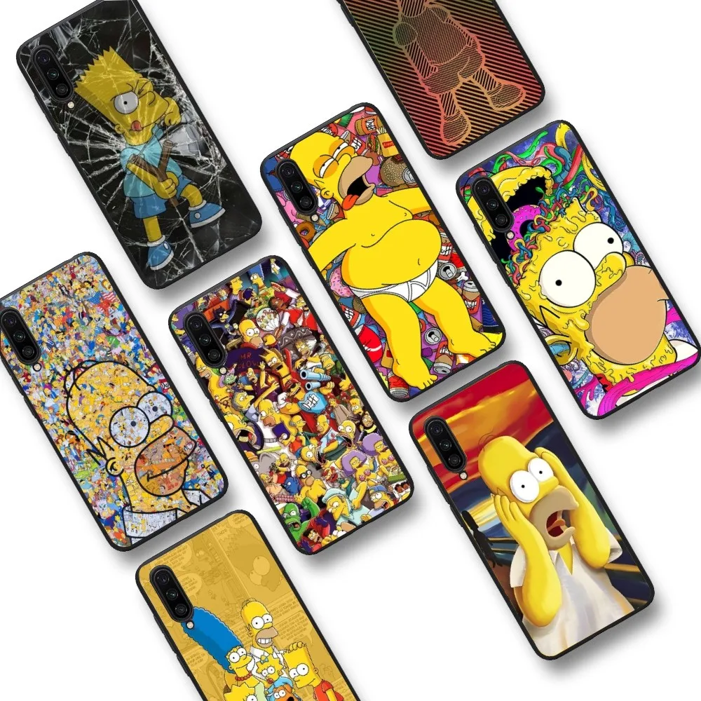 Hot S-Simpsons Boy Phone Case For Xiaomi Mi 5X 8 9 10 11 12 lite pro 10T PocoX3pro PocoM3 Note 10 pro lite