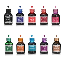 30ml Pure Colorful 30ml Fountain Pen Ink Hight Quality Bright Comics Ink Pen Ink Office School Stationery Supplies