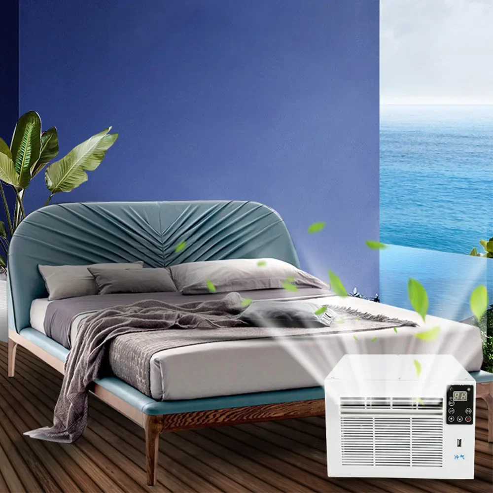 원격 제어 에어컨 LED 패널 휴대용 에어컨 팬 난방 및 냉각 홈 오피스용 제습 냉각기