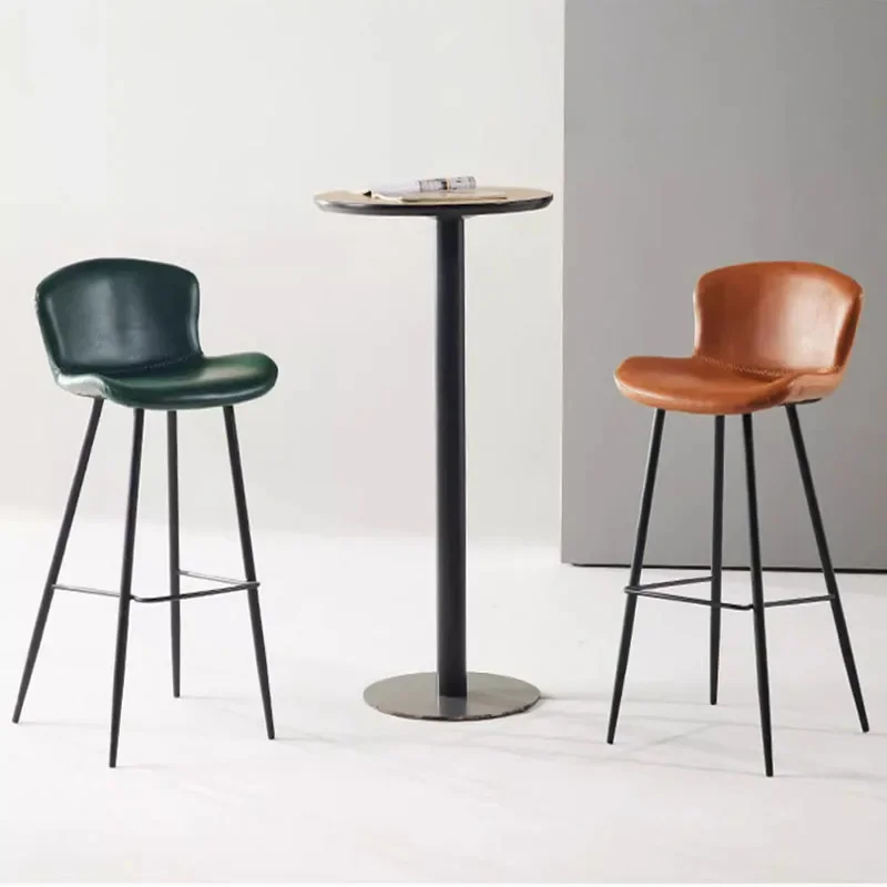 

Luxury Bar Stool Chaise Design Stools Furniture Industrial Armchair Banks Home Nordic Chair Ergonomic Metal Chairs Cafe Vintage