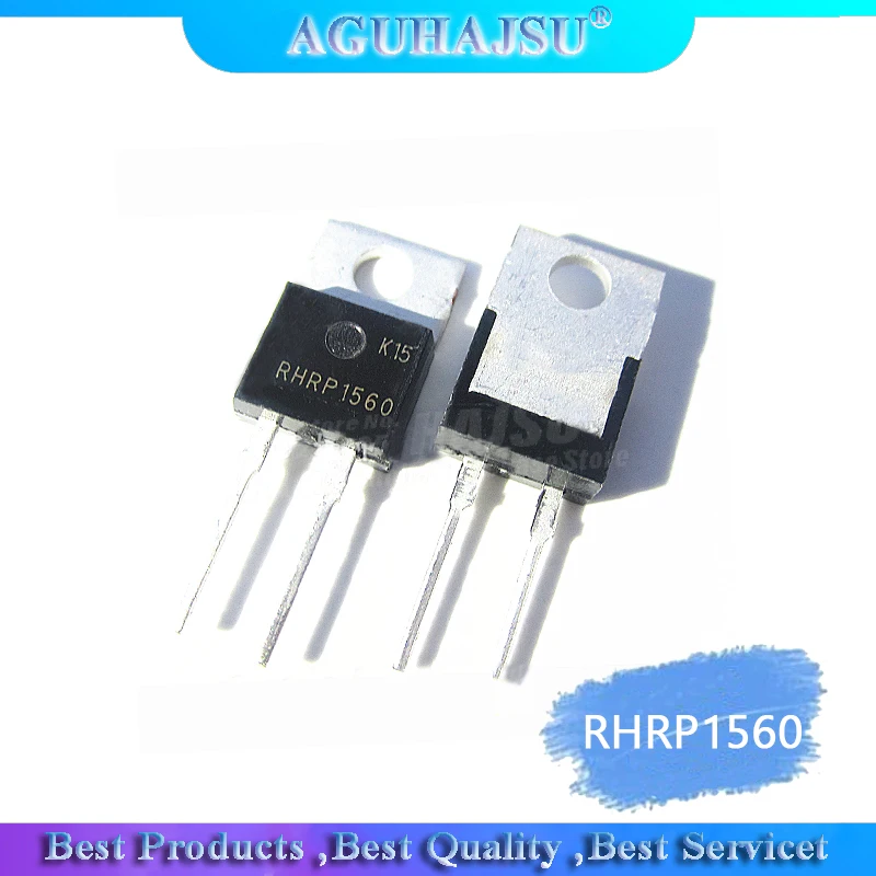 10Pcs RHRP1560 TO220 RHR1560 Fast recovery diode 15A/600V TO-220