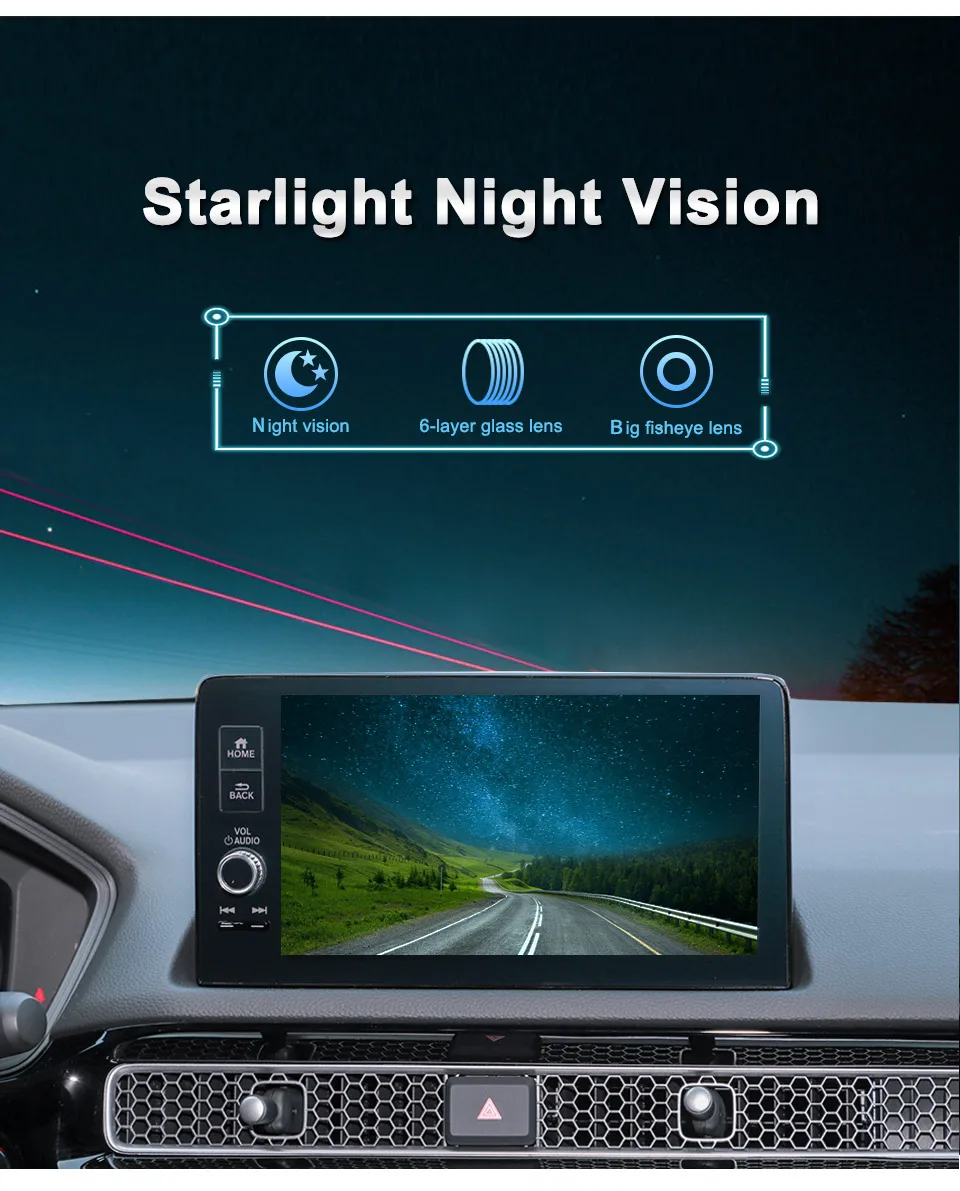 AHD 1080P Auto-Rückfahrkamera für Mercedes Benz W205 Vito W447 W176 ML A180 A200 A260 GLA 250 GLC GLE W117 W166 Kofferraumgriff – Detail 6