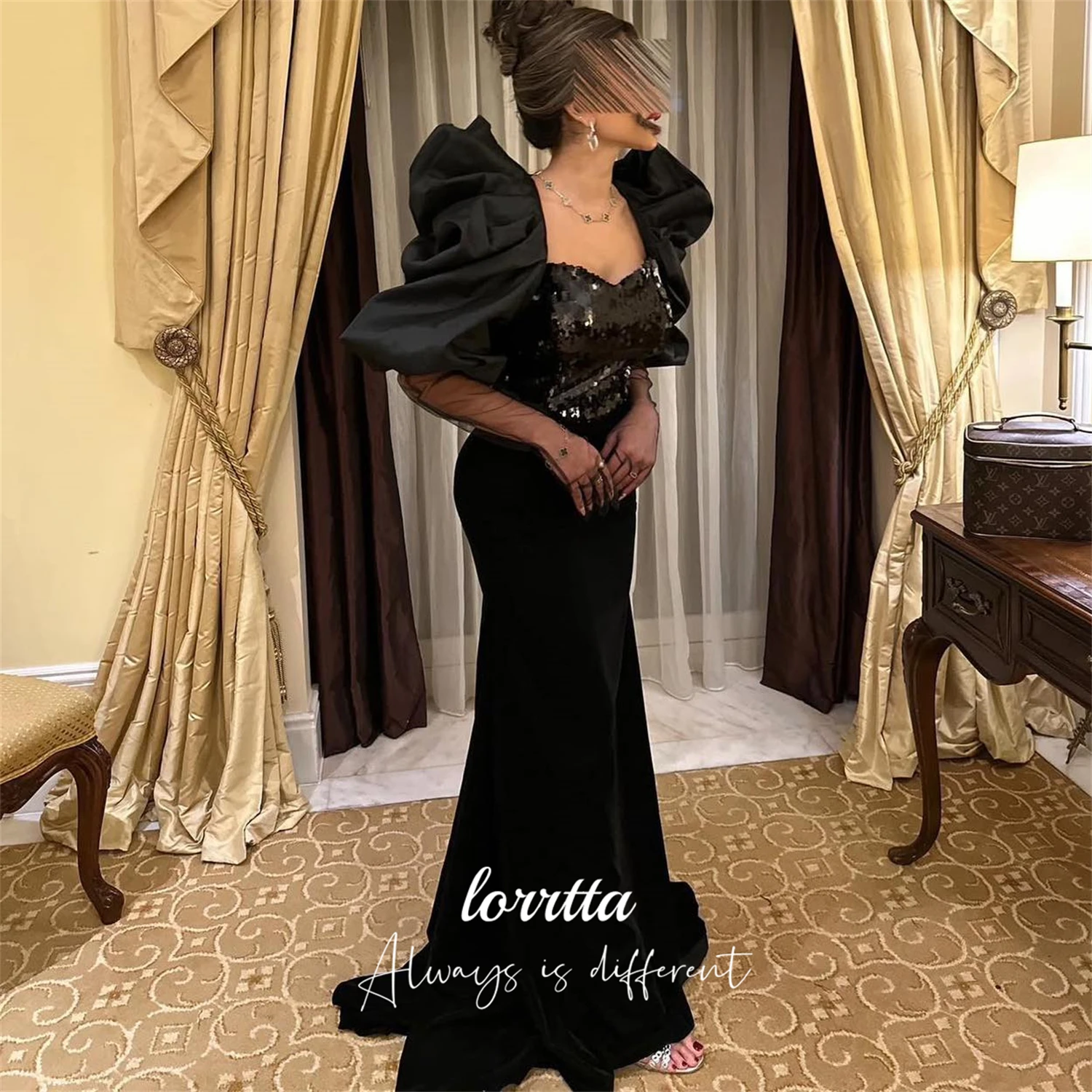 Lorrtta Customized Party Dress Evening Dresses Woman Elegant Womens Dresses for Special Occasions Prom Dress 2025 Mermaid Women