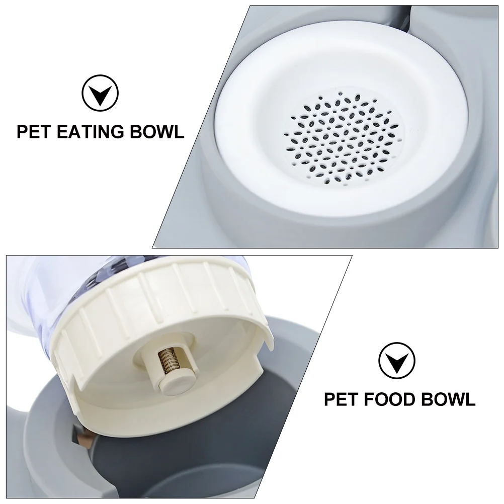 

Pet Water Fountain Drinking Bowl Cat Food Container Feeder Supplies Eat Feeding