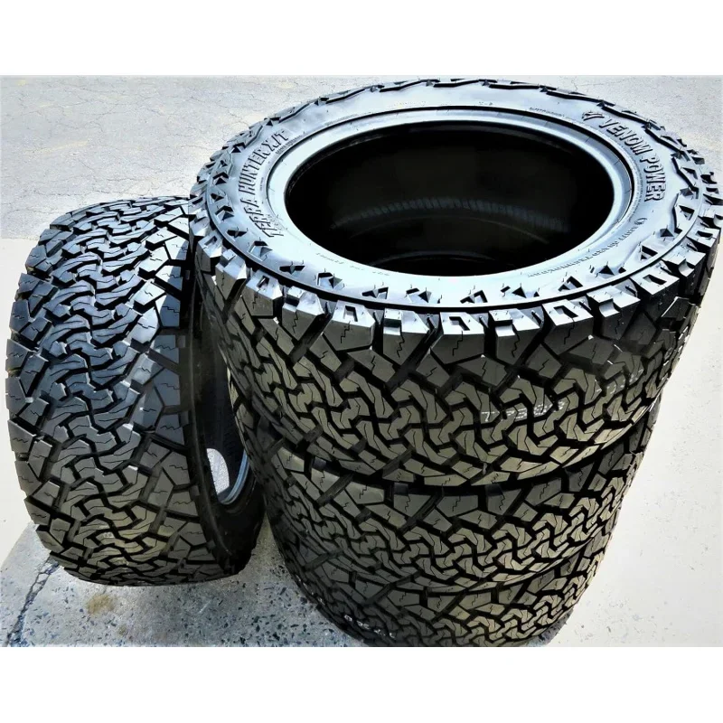 Terra X/T XT All-Terrain Mud Light Truck Radial Tires-35X12.50R17LT 35X12.50X17 35X12.50-17 121R Load Range E LRE 10-Ply