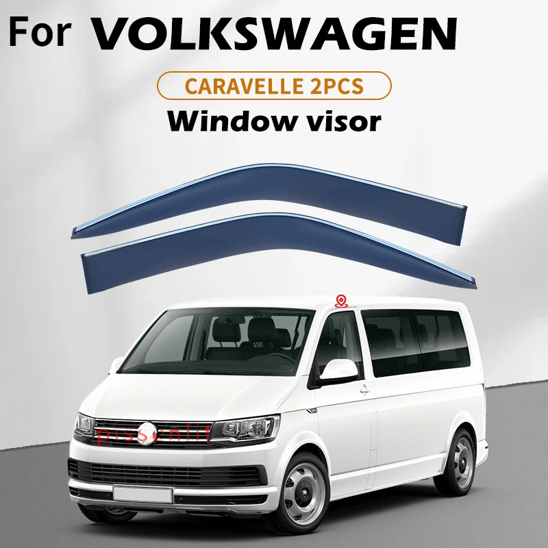

Козырек для окна Volkswagen Caravelle 2015 2016 2017 2018 2019 2020 2021 2022, аксессуары, защита от дождя, солнца, дождя, тенты