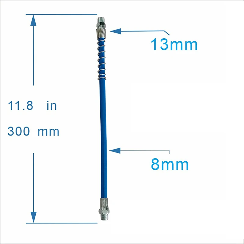 10000PSI High Pressure Grease Coupler Nozzle Hose Pump Syringe Grease Gun NPT1/8 Adapter Brake Oil Change Tools Car Accessories