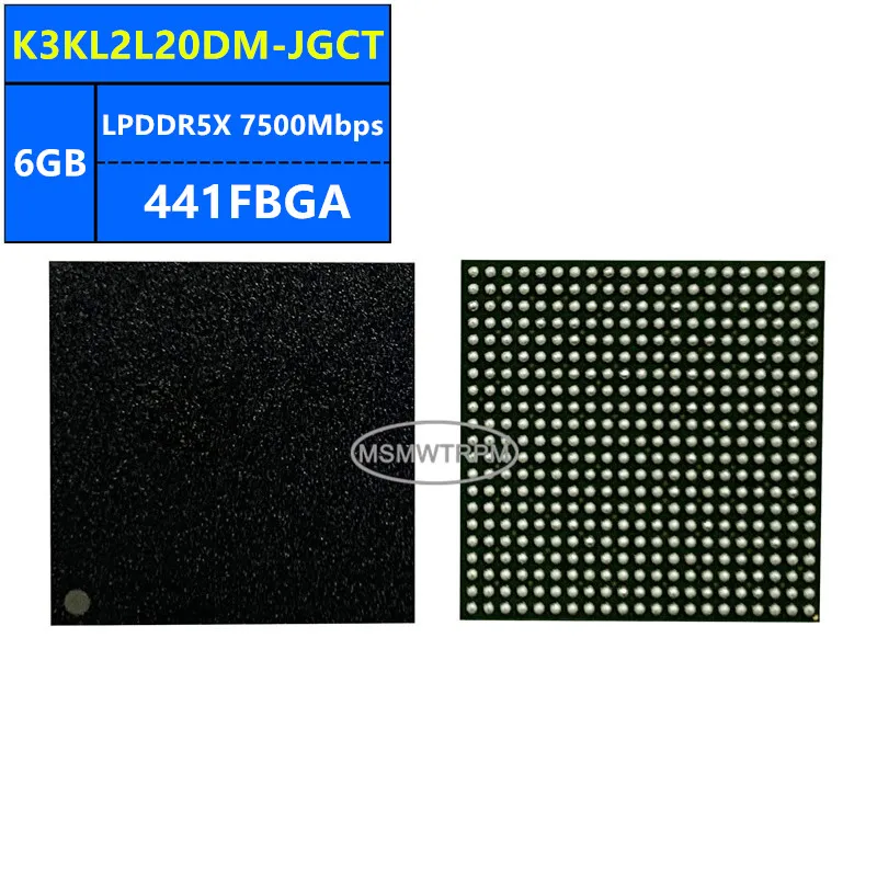 K3KL2L20DM-JGCT LPDDR5X 6GB 7500Mbps 441FBGA 48Gb メモリチップIC集積回路 新品未使用 在庫あり