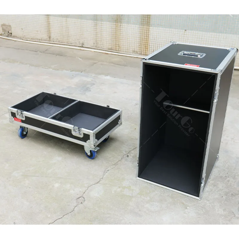 2in1 Flightcase Fohhn XT-4 luidsprekerkastbehuizing