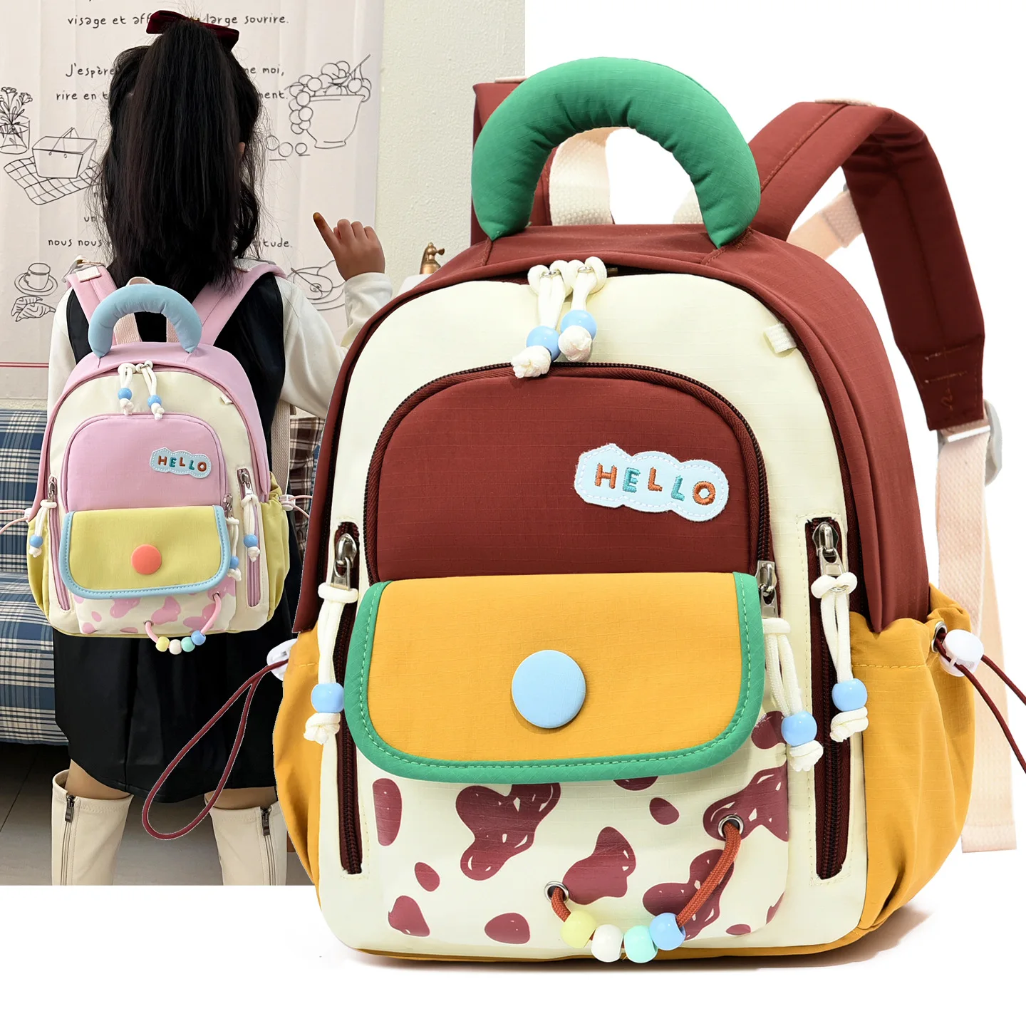 

Kindergarten Toddler Backpack Cute Backpacks Cartoon Backpacks Lightweight Kids Backpack for Boy School Bags Mochilas Escolares