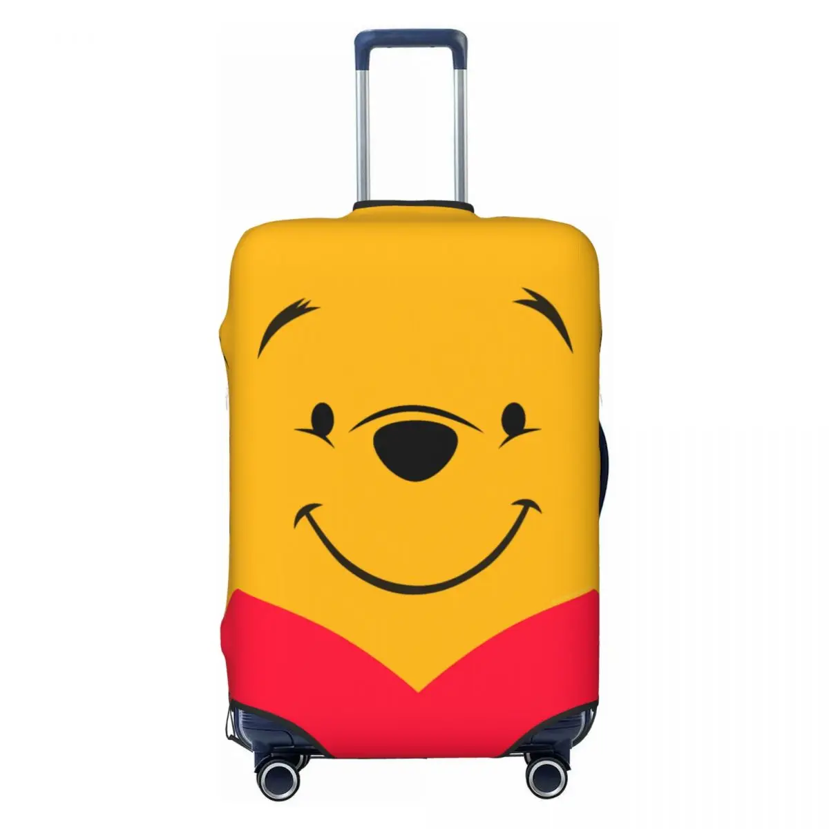 

Custom Cartoon Bear Winnie The Pooh Suitcase Cover Washable Luggage Protective Covers for 18-32 inch