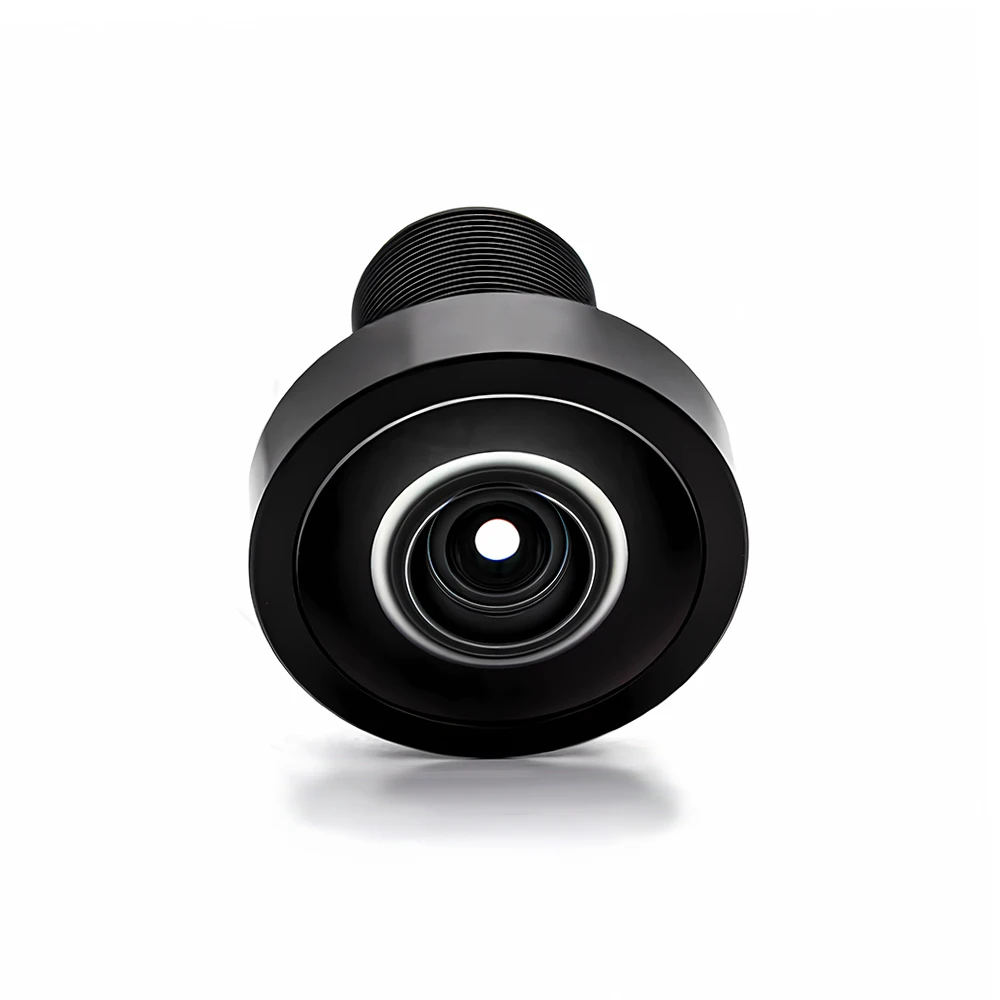 HD 8MP M12 Mount Lens 2.96mm 152° Wide Angle Aperture F1.6 Format 1/1.8" With 650nm Filter For Surveillance Security CCTV Camera