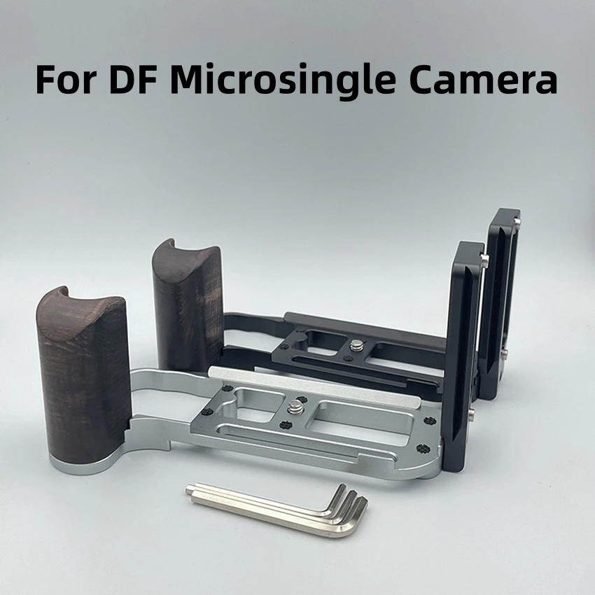 For DF Micro-single Camera Handle Quick Release Plates Camera Ebony Accessory Black/Silver Camera Quick Release Platform