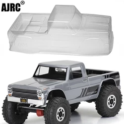 12.3inch 313mm Wheelbase Clear Pickup Body Shell Kit For 1/10 Rc Crawler Trx4 Axial Scx10 Ii 90046 Rgt 86100 Cc01 Tf2 Yk4101