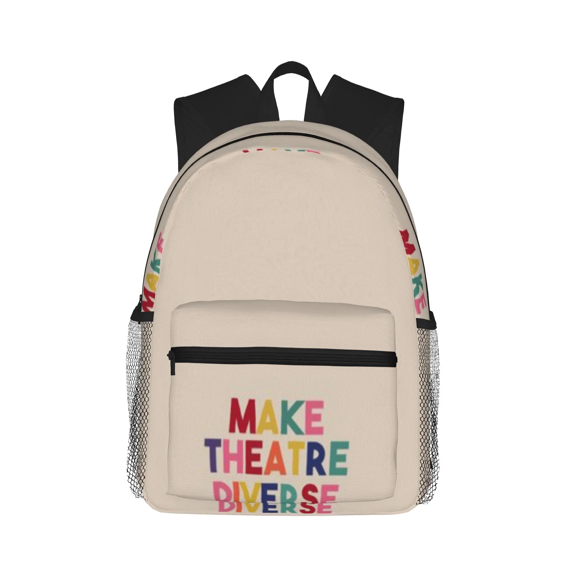 Make Theatre Diverse  Casual Backpack for Students and Adults Bags for women