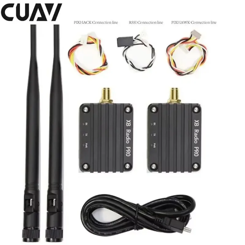 

New Wholesale Price CUAV XB Pro Telemetry and for Rc FPV Pro Radio Receivers Remote Control Case With and Ground Unit