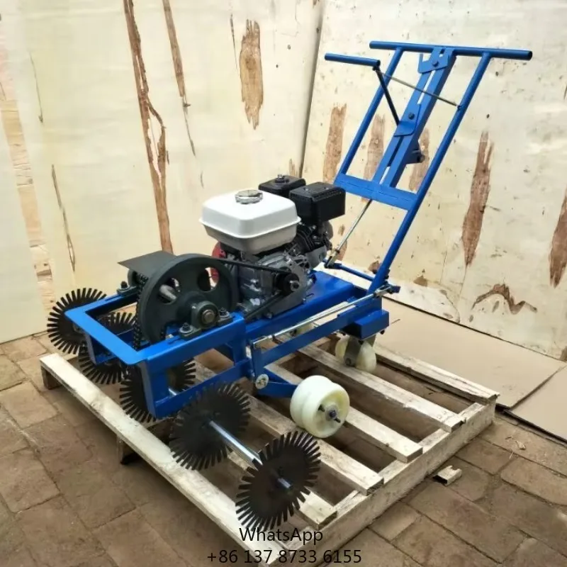 

Garden Soccer Field Artificial Lawn Marking Machine Turf Transplantation Tangent Machine