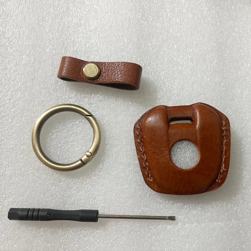 لهوندا CBR650 CB550 NC750 دراجة نارية اليدوية مفتاح حافظة مشبك سلسلة سلاسل المفاتيح بولي Leather الجلود غطاء مفتاح الملحقات