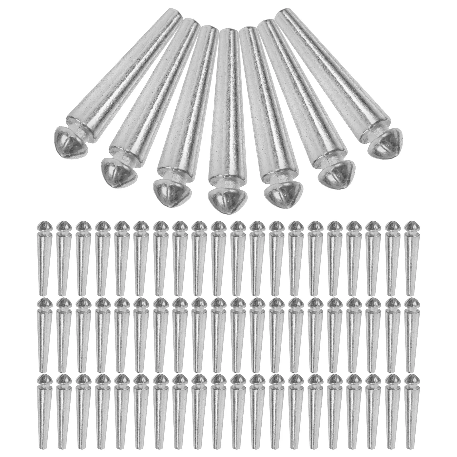 100pcs Counting Pin Metal Scoring Pegs For Cards Board Games Cribbage Portable Game Tracking Tools Peg Board Game Scoring