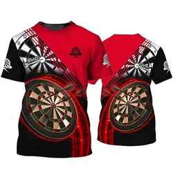 Cool Design Dart League T Shirt for Men Sports T-shirt 3D Darts Gift Printed Tee Shirts Womens Clothing Funny Kids Boys y2k Tops