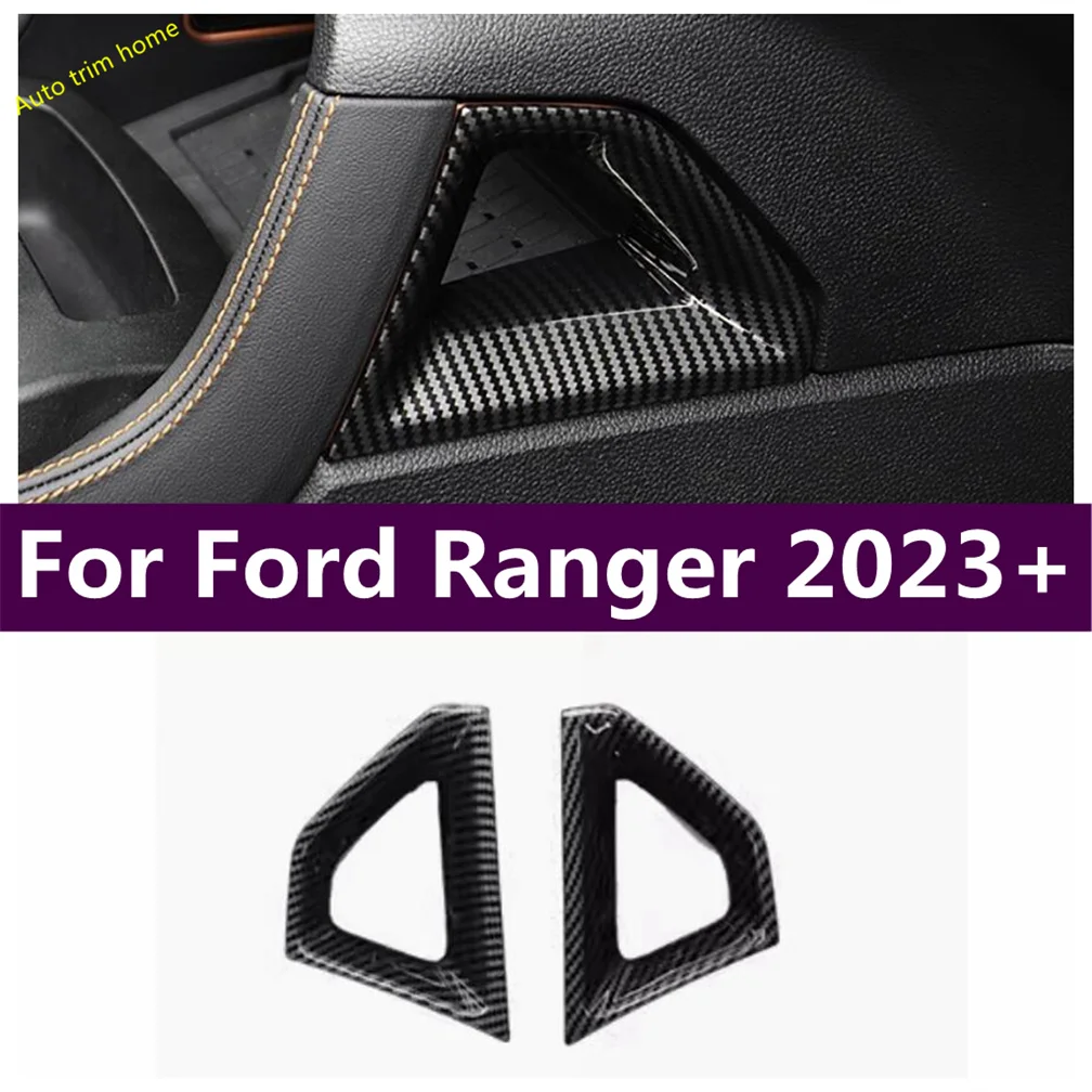 

Dashboard Central Control ConsoleInstrument Decoration Stripes Cover Trim Fit For Ford Ranger 2023 2024 Auto Accessories