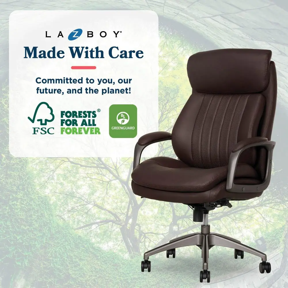 

Nova Executive Office Chair Ergonomic High Back Desk Chair with AIR Lumbar Support Comfortable ComputerChair for Home Office Ve