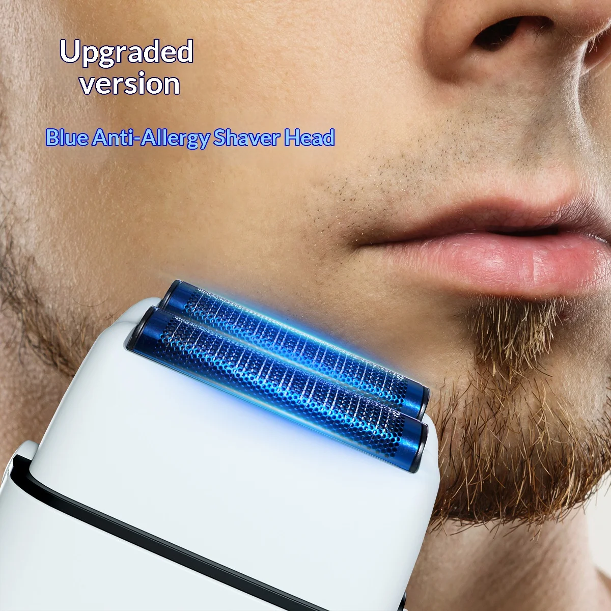 Rosyous rs620 barbeador profissional 10000rpm folha dupla para homens aparador de barba profissional máquina de corte de cabelo