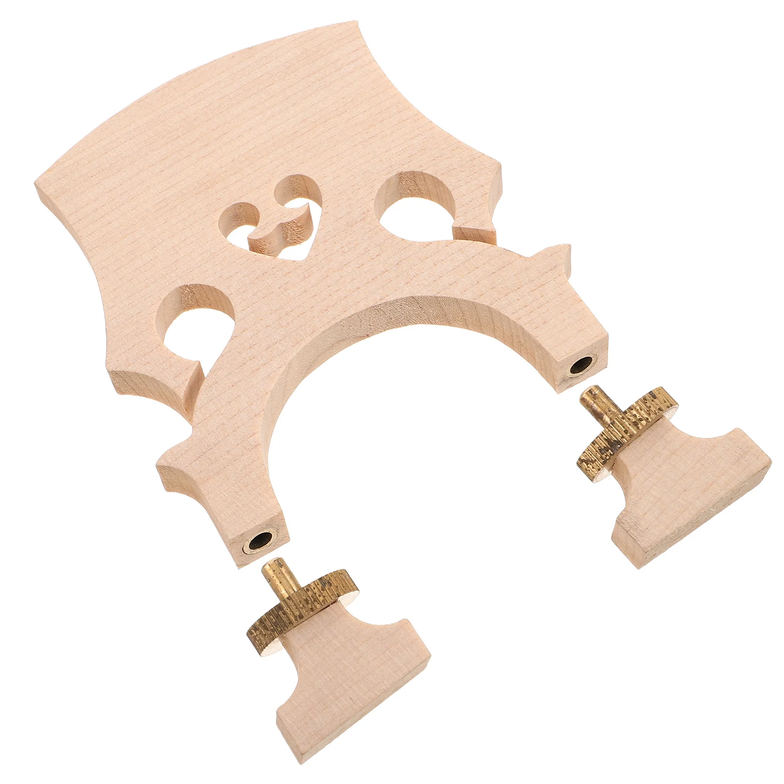 

/4 European Bridge Adjustable (adjustable Violin Bass Upright Part Beige