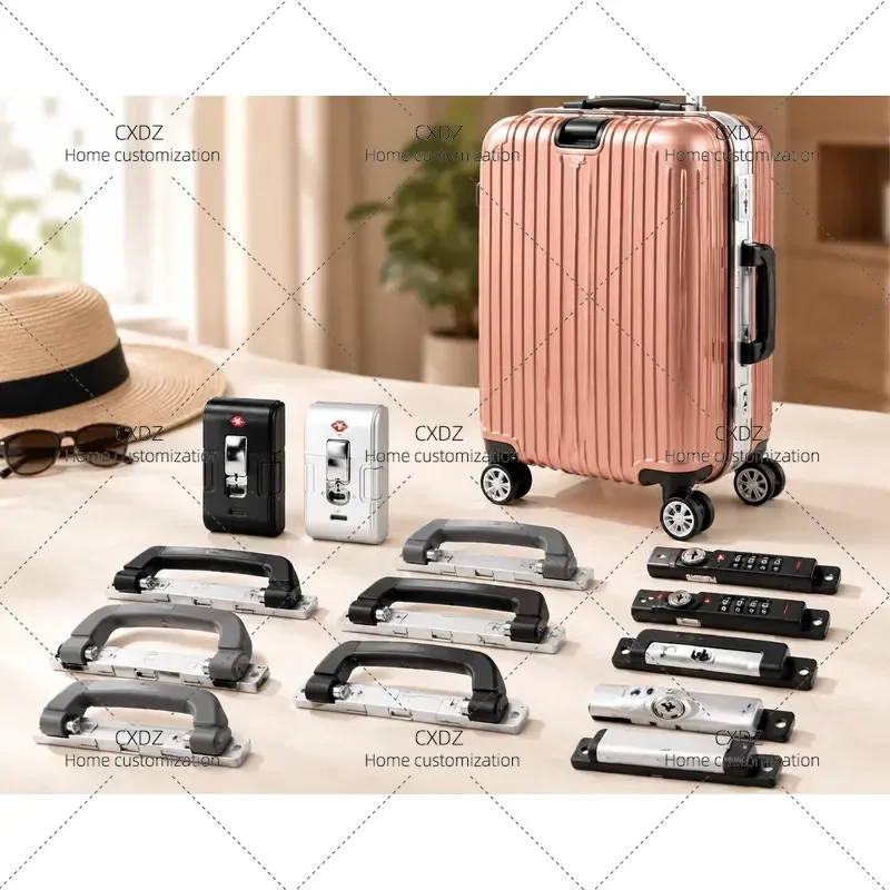 Password Box Lock Accessories B35 Trolley Case Suitcase Travel Luggage Buckle Universal Parts Replacement Buckle Type