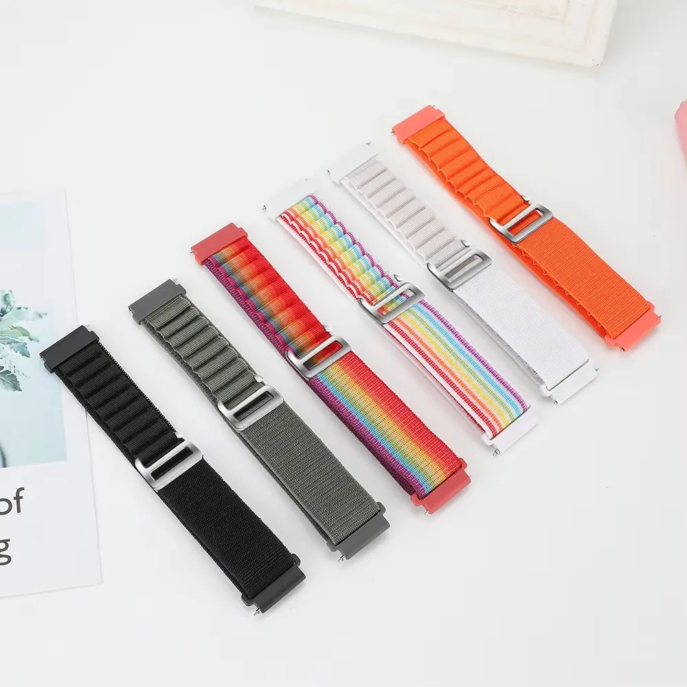

For 70Mai Saphir Smart Watch Band Quick Release Bracelets For 70Mai Watch Sports watch strap Correa 18MM Nylon Alpine Loop Strap