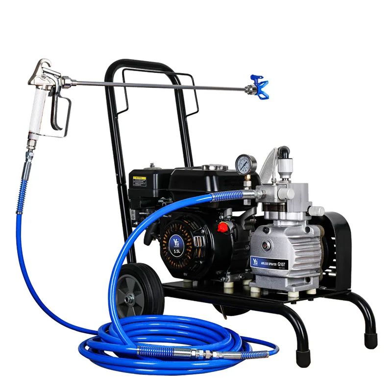 YG Airless Spray  G107 Anti-Rust Paint Sprayer For Household Use Diaphragm Pump Gas Powered Airless Paint Spraying Machine