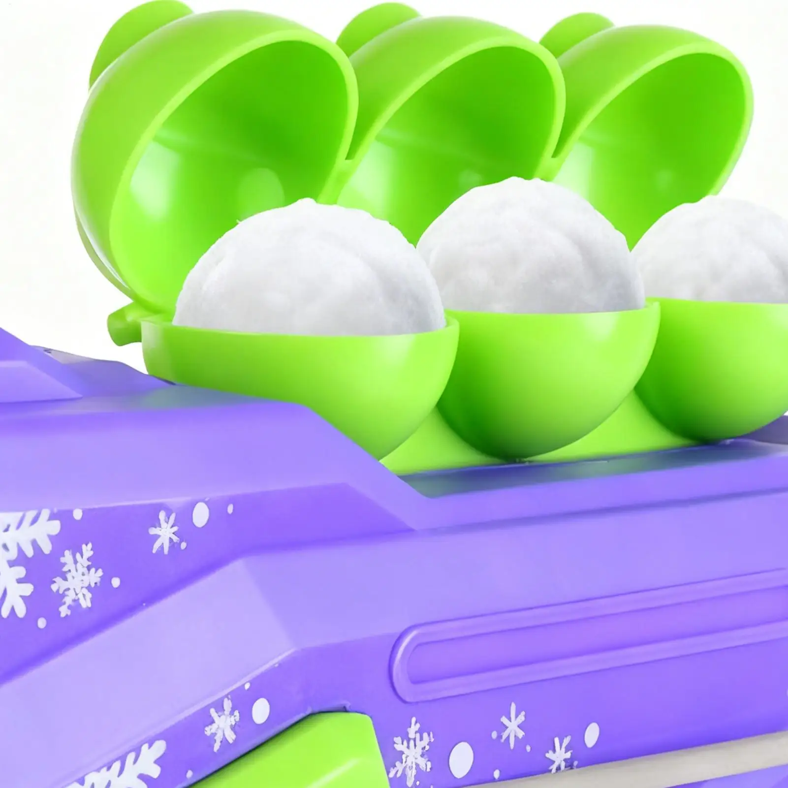 눈덩이 발사기 장난감 아이들용 눈덩이 잡기 클램프 도구 다형태 만화 장난감 겨울 야외 상호작용 게임