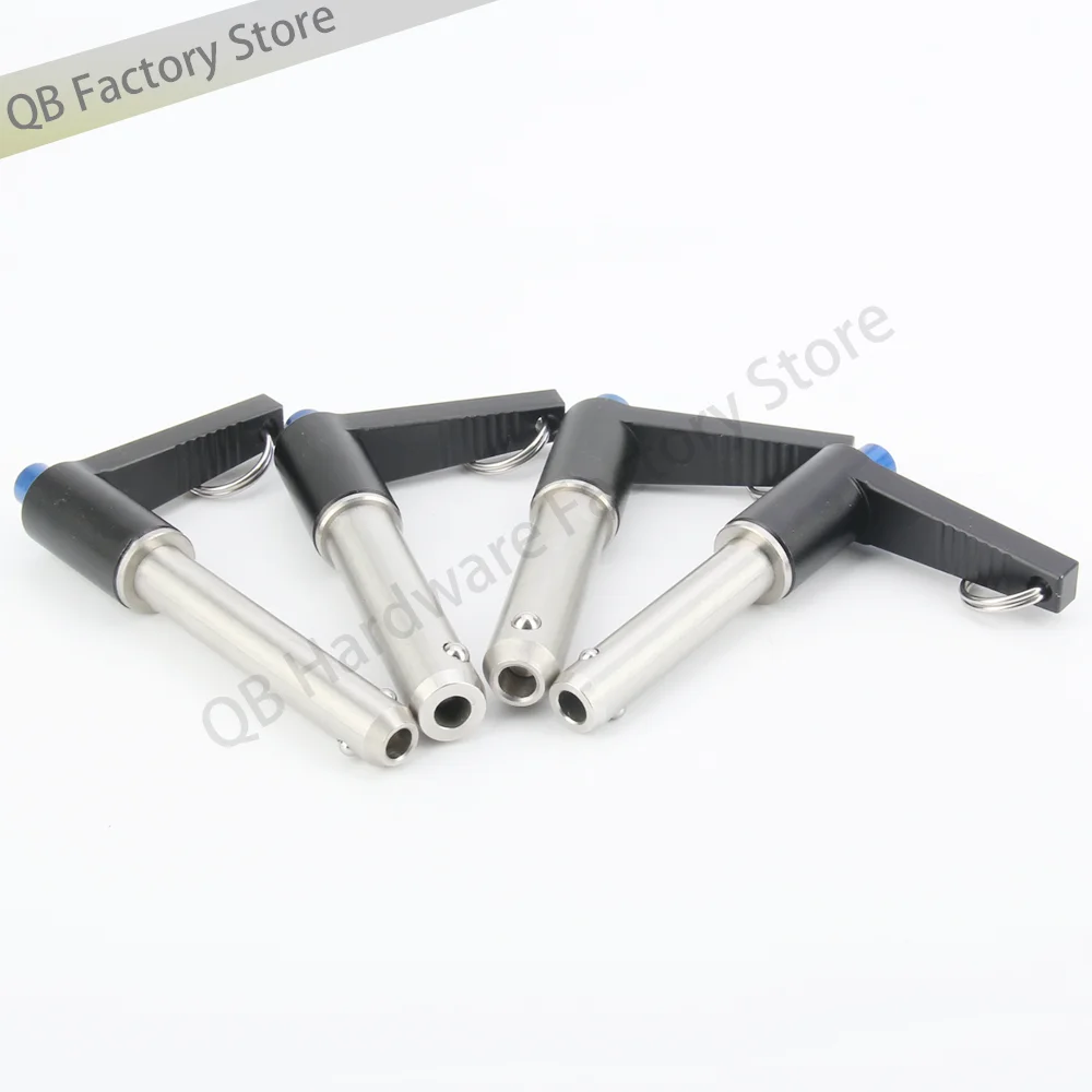 Factory Outlet QB118 L-Handle Ball Lock Pin Push Pin Quick Release Pin Dia 5/6/8/10/16/20mm