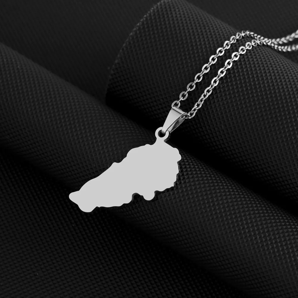 Hot selling retro Lebanon oil drop pendant necklace for men and women, stainless steel couple trend accessories