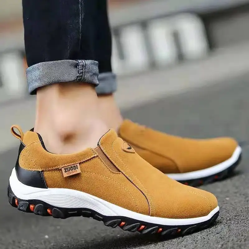 Vulcanize Shoes Men Sneakers Breathable Men Casual Shoes Slip-On Loafers Men Shoes Lightweight Male  Footwear Tenis Masculino